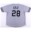Image 1 : Sparky Lyle Signed Yankees Jersey Inscribed "77 AL CY" (JSA COA)