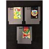 Image 1 : NINTENDO VIDEO GAME LOT (YOSHI, TINY TOON, DRAGON WARRIOR)