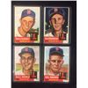Image 1 : 1953 TOPPS BASEBALL CARD LOT (McDERMOTT, BRODOWSKI, WERLE, BROWN)