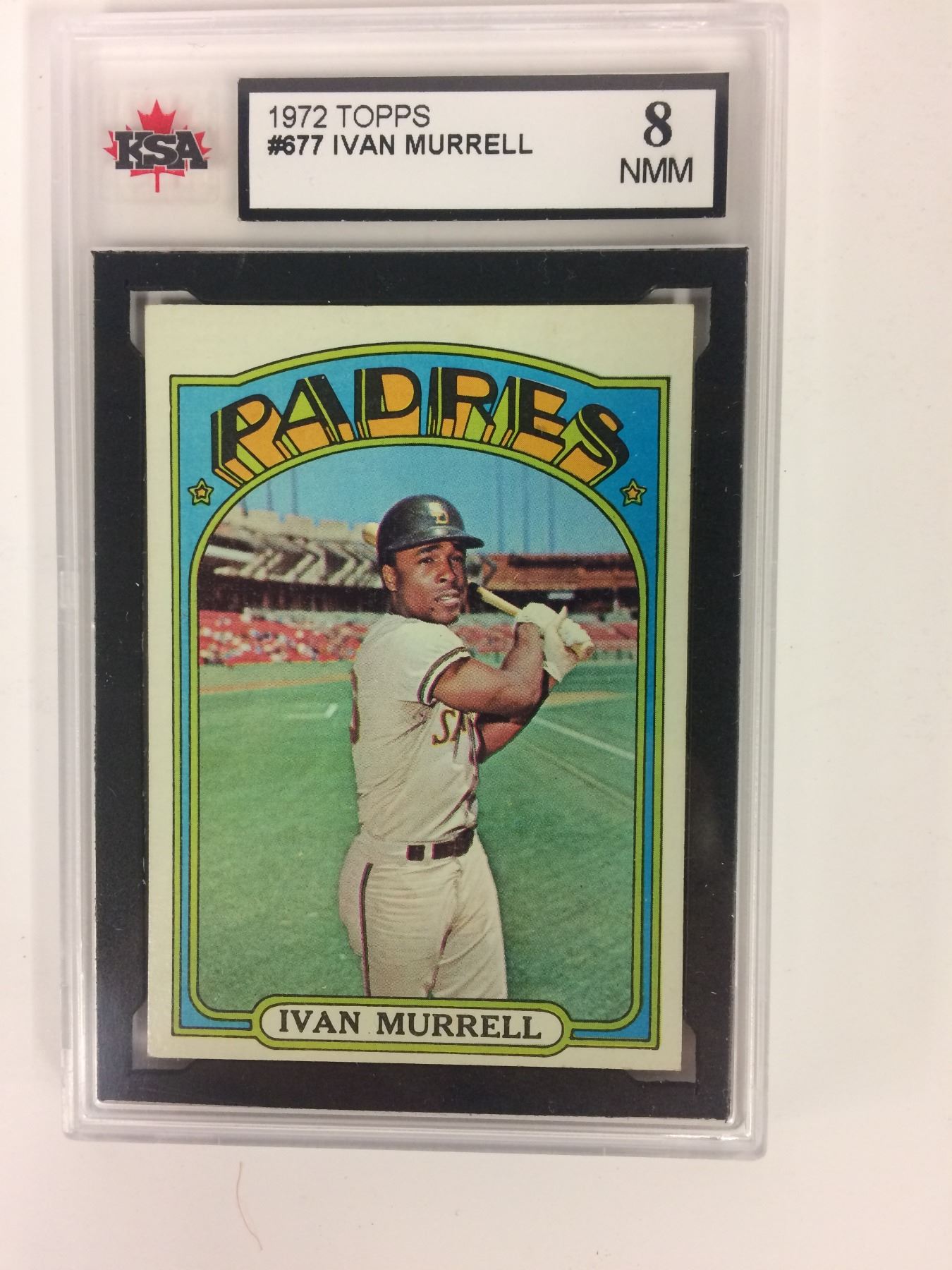 1972 TOPPS #677 IVAN MURRELL (8 NMM) KSA