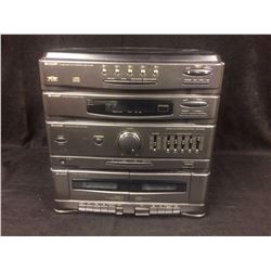 SHARP STEREO SYSTEM ( CD PLAYER, TUNER, AMP, CASSETTE DECK)