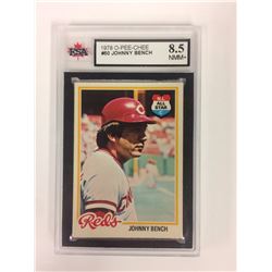 1978 O-PEE-CHEE #50 JOHNNY BENCH (8.5 NMM+) KSA