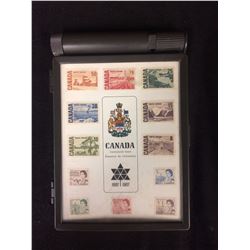 CANADA 1967 CENTENNIAL REGULAR ISSUE POSTAGE STAMPS