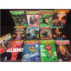 VINTAGE CREEPY MAGAZINE LOT