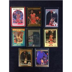 MICHAEL JORDAN TRADING CARDS LOT