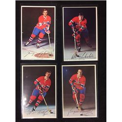 VINTAGE MONTREAL CANADIANS HOCKEY TRADING CARDS LOT (MAHOVLICH & MORE...)