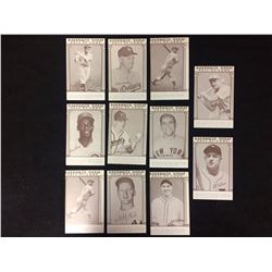 VINTAGE BASEBALL'S GREATS HALL OF FAME TRADING CARDS