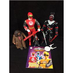 ACTION FIGURE LOT (POWER RANGERS & MORE...)