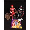Image 1 : ACTION FIGURE LOT (POWER RANGERS & MORE...)