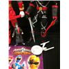 Image 2 : ACTION FIGURE LOT (POWER RANGERS & MORE...)