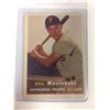 Image 1 : 1957 TOPPS #24 BILL MAZEROSKI (ROOKIE CARD)