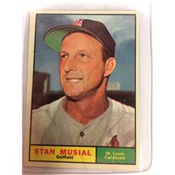 1961 Topps Set Break #290 Stan Musial