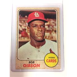 1968 Topps #100 Bob Gibson (CARDS)