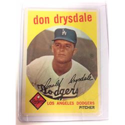 1959 Topps Set Break #387 - Don Drysdale