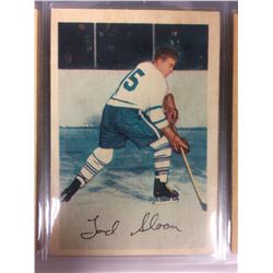 1953-54 Parkhurst ALOYSIUS  TOD  SLOAN MAPLE LEAFS