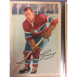 1953-54 Parkhurst FLOYD  BUSHER  CURRY CANADIANS