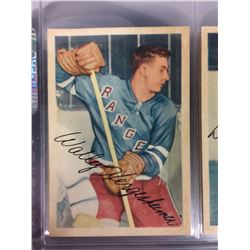 1953-54 Parkhurst WALLY HERGESHEIMER NY RANGERS