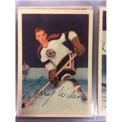 1953-54 Parkhurst LARRY WILSON BLACK HAWKS