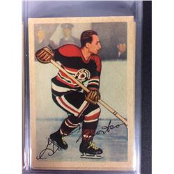 1953-54 Parkhurst JAMES "GUS" MORTSON BLACK HAWKS