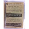 Image 2 : 1953-54 Parkhurst ELWIN "AL" ROLLINS BLACK HAWKS