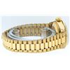 Image 7 : Rolex Ladies 18K Yellow Gold Sapphire And Blue Vignette Diamond President Wristw