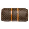 Image 4 : Louis Vuitton Monogram Canvas Leather Keepall 55 cm Duffle Bag Luggage
