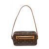 Image 1 : Louis Vuitton Canvas Leather Cite PM Shoulder Bag