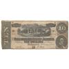 Image 1 : 1864 $10 The Confederate States of America Note T-68 CC