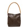 Image 1 : Louis Vuitton Monogram Canvas Leather Looping GM Shoulder Bag