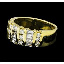 1.15 ctw Diamond Ring - 14KT Yellow Gold