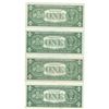 Image 2 : 1957 $1 AU/Unc Silver Certificate Currency Lot of 4