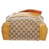 Image 4 : Gucci Beige Brown Monogram Canvas Leather Pocket Shoulder Bag