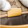 Image 7 : Gucci Beige Brown Monogram Canvas Leather Pocket Shoulder Bag