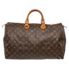 Image 1 : Louis Vuitton Monogram Canvas Leather Speedy 40 cm Bag