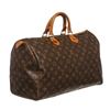 Image 2 : Louis Vuitton Monogram Canvas Leather Speedy 40 cm Bag