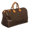 Image 2 : Louis Vuitton Monogram Canvas Leather Speedy 40 cm Bag