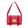 Image 1 : Louis Vuitton Pink Red Canvas Antigua Sac Rabat Shoulder Bag