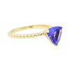 Image 1 : 1.71 ctw Tanzanite Ring - 14KT Yellow Gold