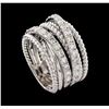 Image 4 : 1.35 ctw Diamond Ring - 14KT White Gold