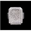 Image 2 : 14KT White Gold 1.81 ctw Diamond Ring