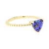 Image 1 : 1.60 ctw Tanzanite Ring - 14KT Yellow Gold