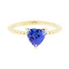 Image 3 : 1.60 ctw Tanzanite Ring - 14KT Yellow Gold