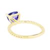 Image 4 : 1.60 ctw Tanzanite Ring - 14KT Yellow Gold