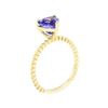 Image 5 : 1.60 ctw Tanzanite Ring - 14KT Yellow Gold
