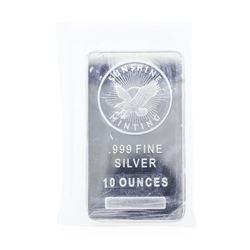 Sunshine Minting 10 Ounce .999 Fine Silver Bar