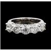 Image 2 : 3.73 ctw Diamond Ring - 14KT White Gold