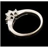 Image 3 : 1.09 ctw Diamond Ring - 14KT White Gold