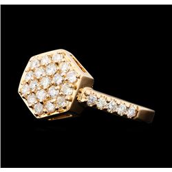 0.50 ctw Diamond Ring - 14KT Rose Gold