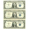 Image 1 : $1 XF/AV Silver Certificate Currency Lot of 3