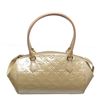 Image 1 : Louis Vuitton Ivory White Vernis Monogram Leather Sherwood PM Bag